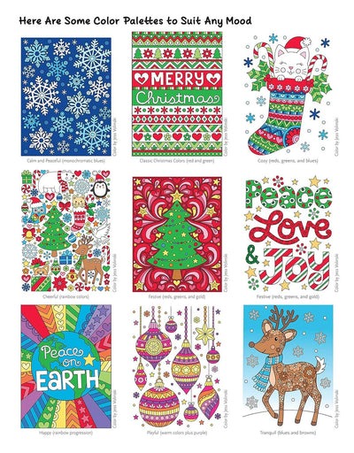 Notebook Doodles Christmas - Holiday Coloring Book