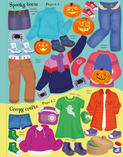 Sticker Dolly Dressing Trick Or Treat