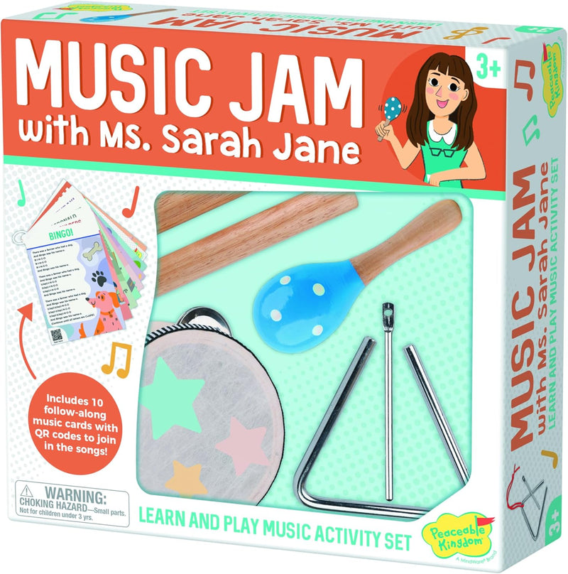 Music Jam with Ms. Sarah Jane Music Activity Set