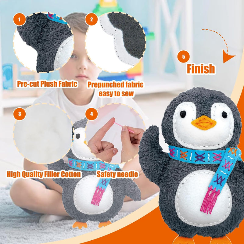 My First Sewing Doll Penguin