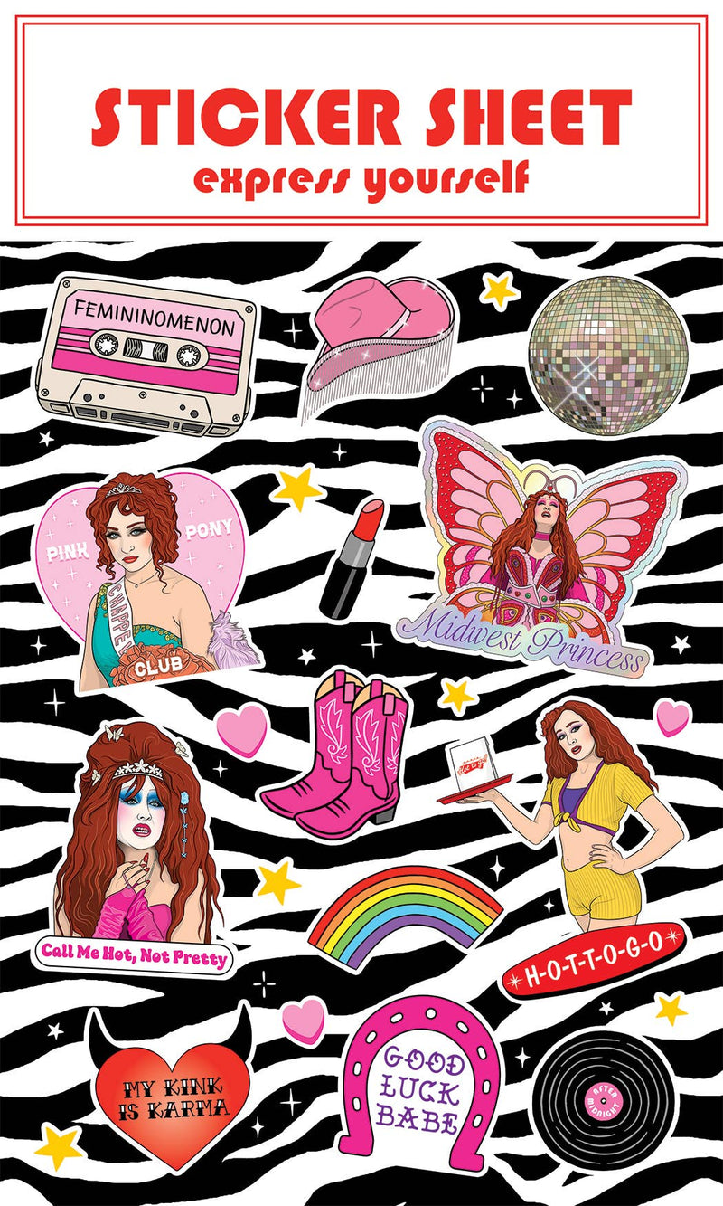 Pink Pony Club Sticker Sheet