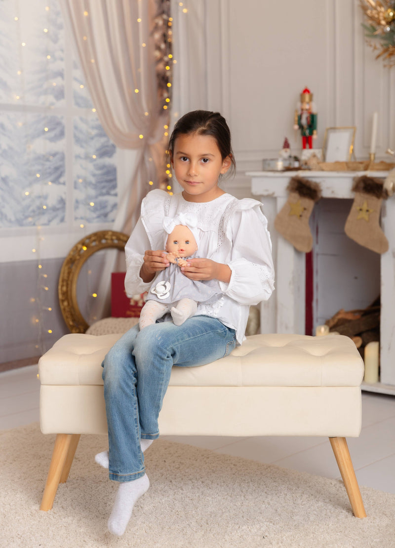 Alex & Sonia doll - Floral blouse and tights - Paola Reina