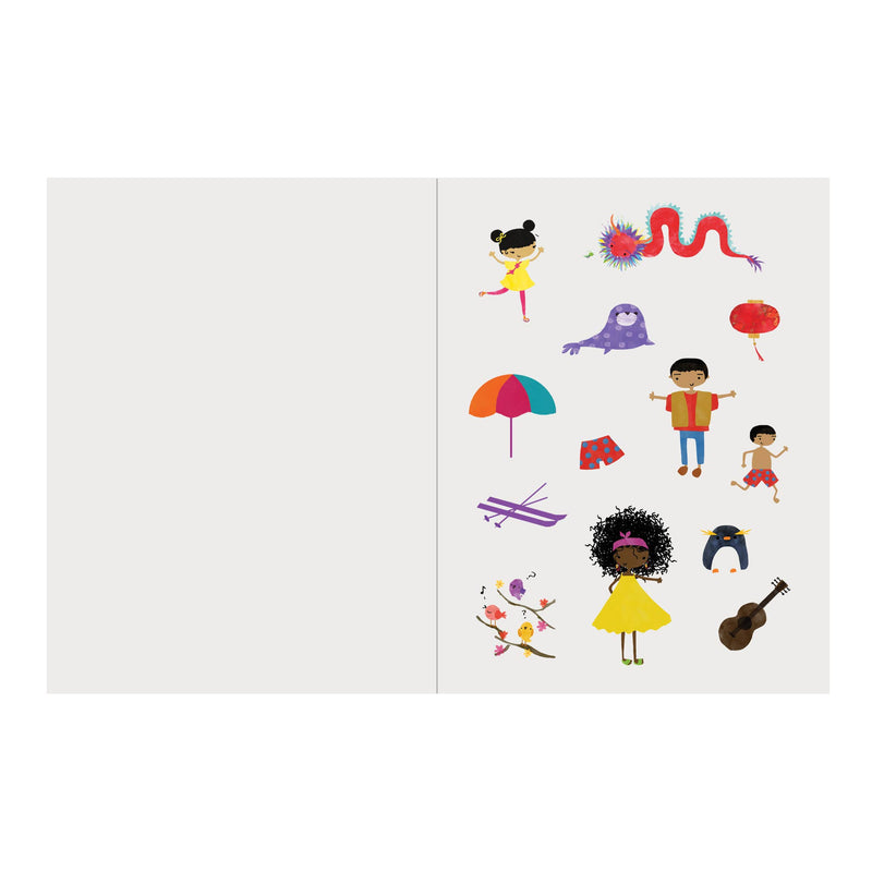 The Book of Cultures Sticker Book
