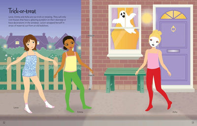 Sticker Dolly Dressing Halloween
