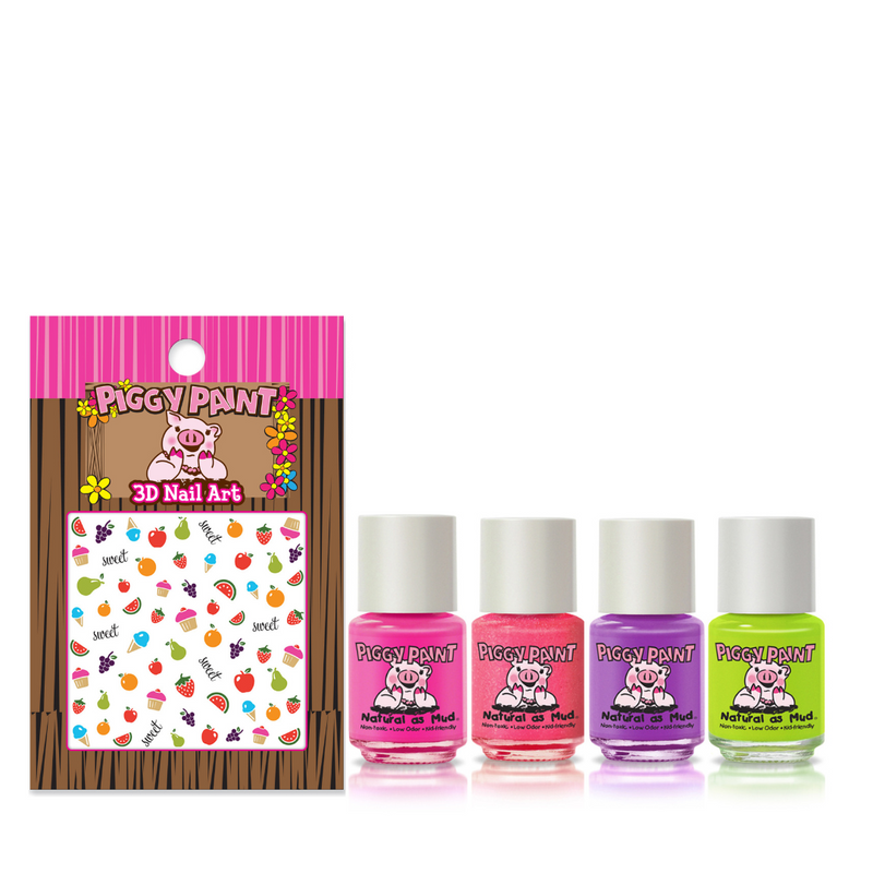 Cutie Fruity Gift Set - Kids Non-toxic Nail Polish