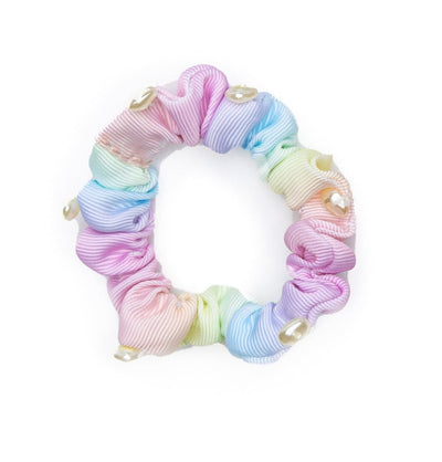 Pastel Rainbow Scrunchie
