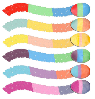 3 Colored Egg Chalk - 12 pack