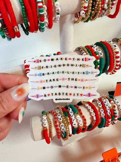 Taylor Swift Friendship Bracelets You're On Your Own Kid