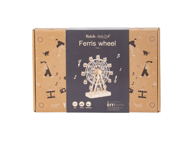 DIY 3D Wooden Puzzle Music Box: Ferris Wheel