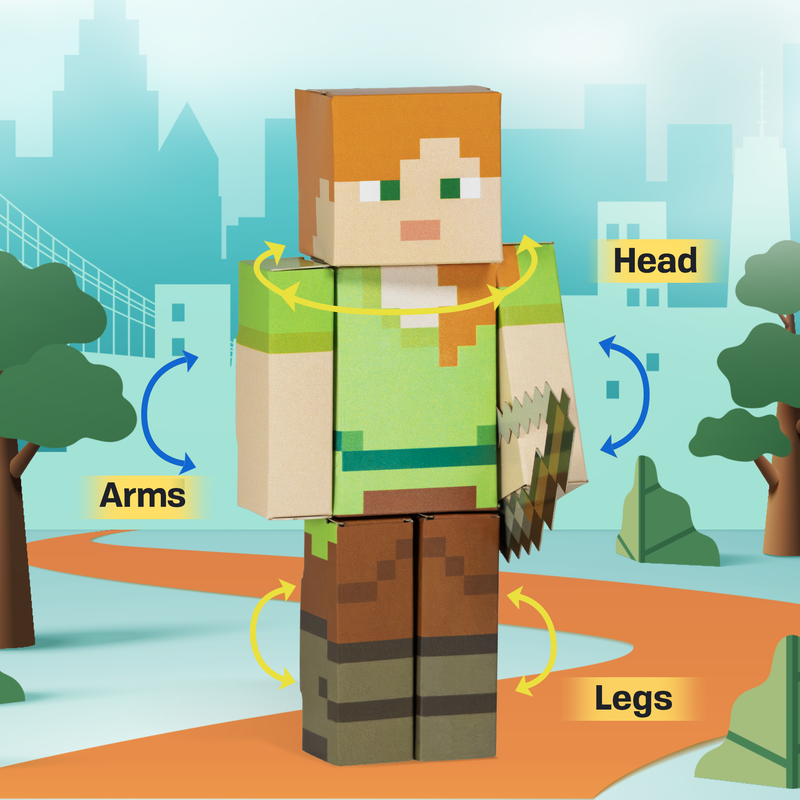 Minecraft | Alex Cubles – Flying Pig Toys