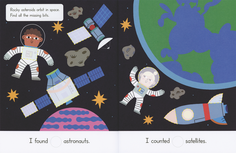 Space, Missing Bits Stickers