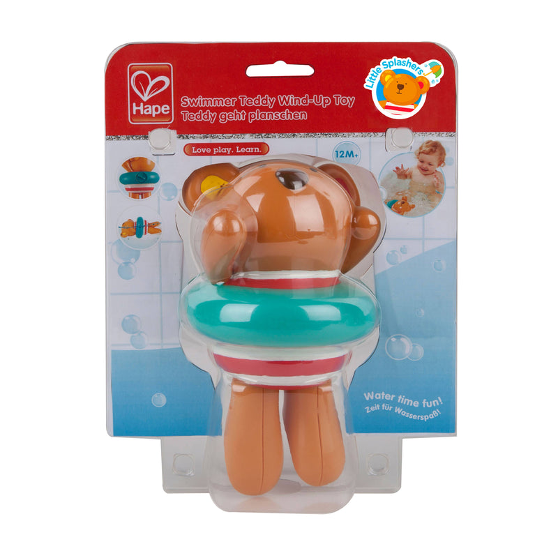 Swimmer Teddy Wind-Up Toy