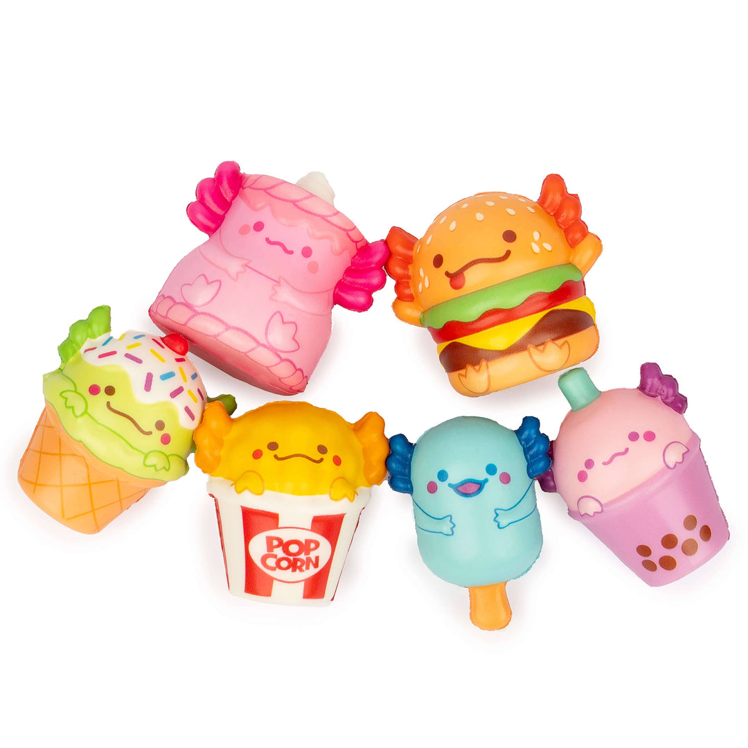 Snaxolotl Mini Squishies – Flying Pig Toys