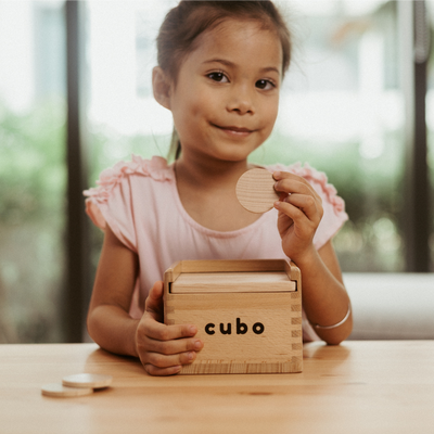 Cubo Montessori Box Starter Kit - object permanence