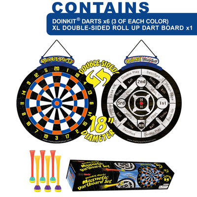 Doinkit® Darts Rollup Dartboard