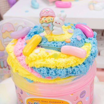 Jelly Bean Ice Cream Cloud Creme Slime