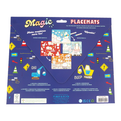 Magic Water Placemats - Construction