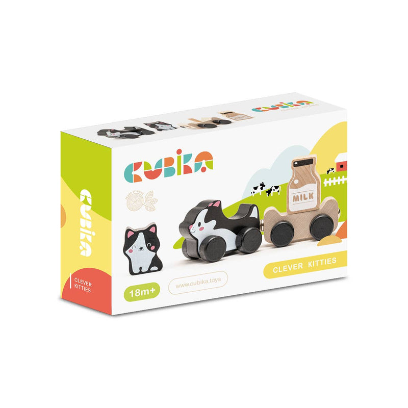 Cubika Wooden Toy Clever Kitties