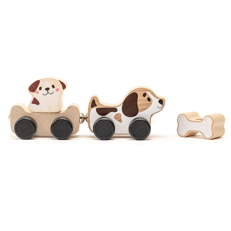 Cubika Wooden Toy Clever Puppies