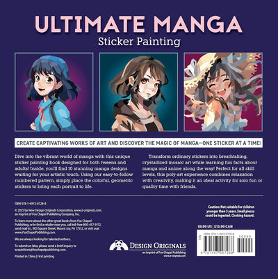 Ultimate Manga Sticker Painting -10 Magnificent Masterpieces