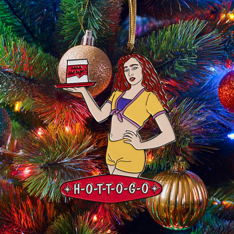 Chappell Roan Hot To Go Enamel Holiday Ornament