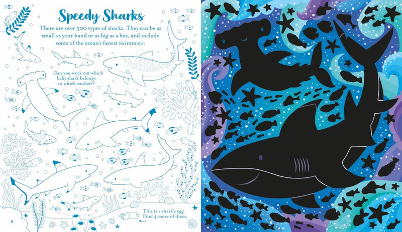 Usborne Scratch Activities Under the Sea