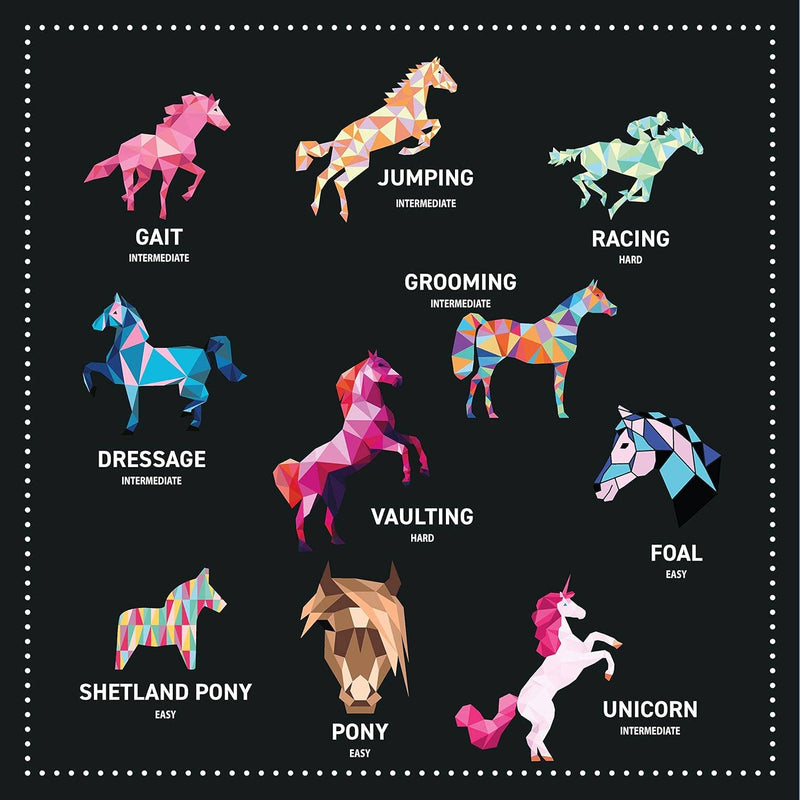 My Sticker Paintings: Horses - Children&