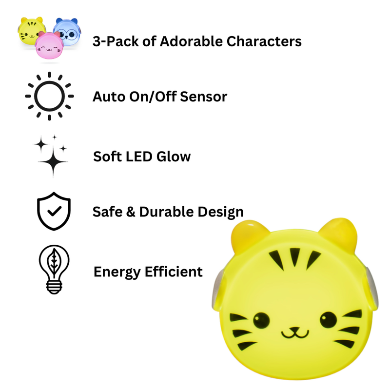 LumiPets LED Plug-In Nightlights