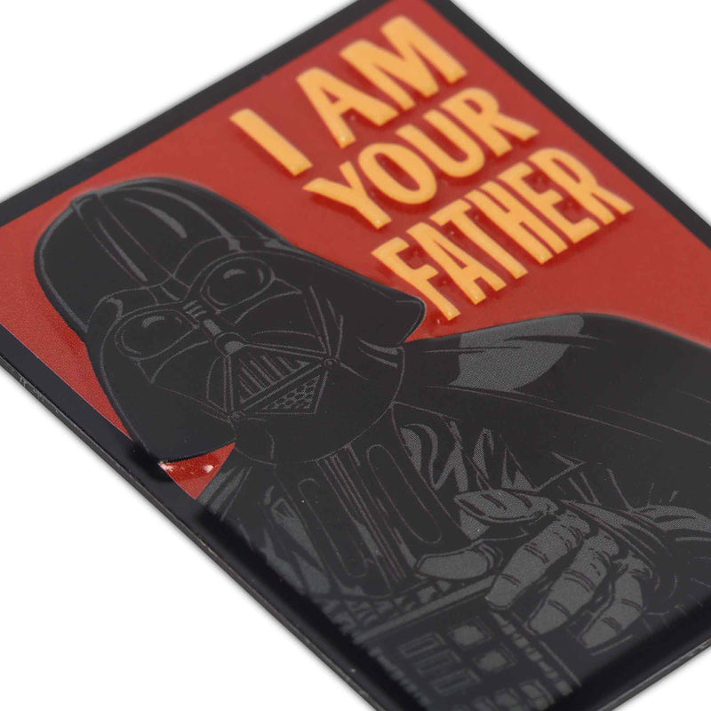 Star Wars Darth Vader Embossed Metal Magnet “I AM YOUR FATHER”