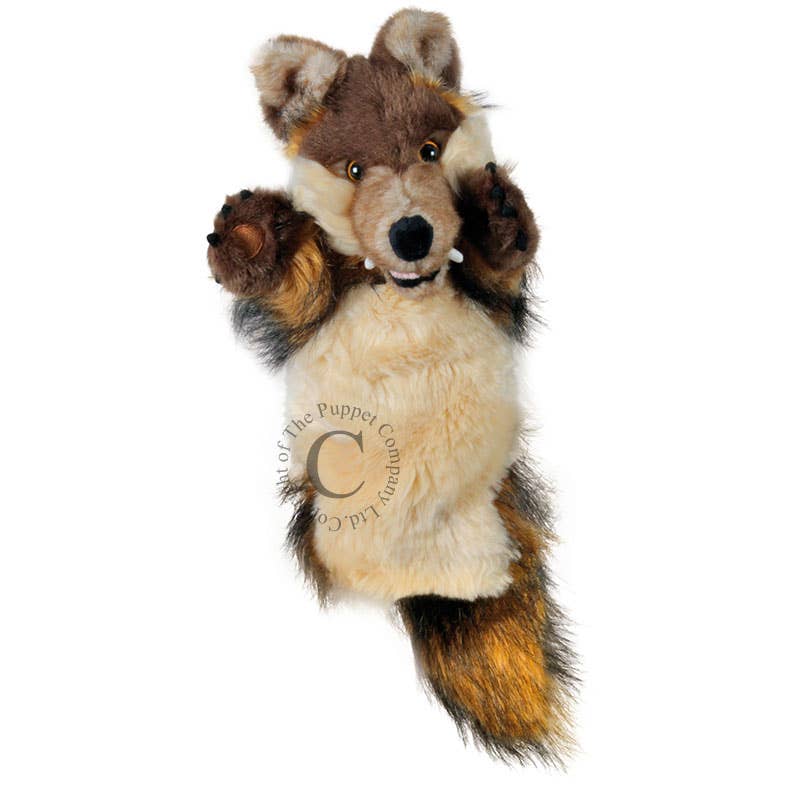 Long-Sleeved Hand Puppets: Wolf