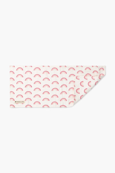 2-Pack Muslin Baby Burp Cloths - Pinks