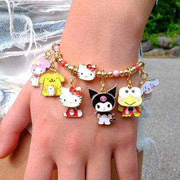Gold Swivel Cinnamaroll Charm