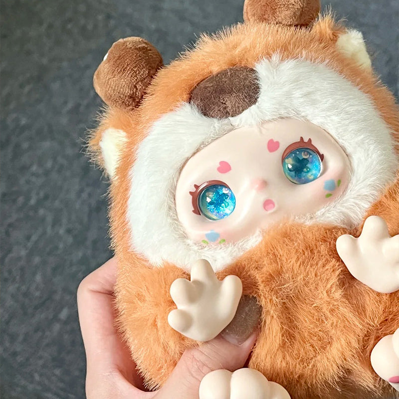 CALEMBOU Plush Doll Blind Box Cute Kimmon Ochichi Stuffed Blind Box Toy Kawaii Plush Collectible