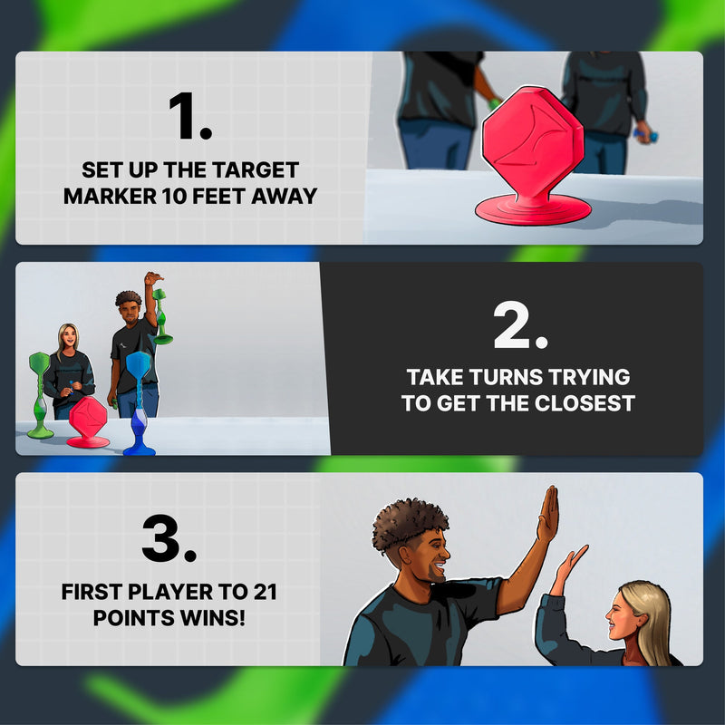 Popdarts Rookie Pack (Blue & Green)