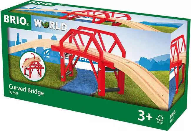 BRIO World Curved Bridge