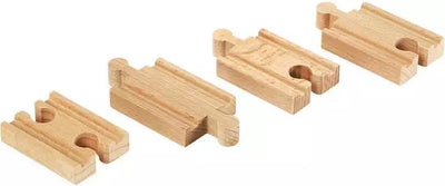 BRIO World Train Tracks Mini Straight Tracks
