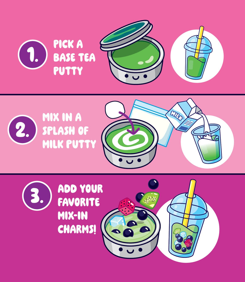 Mixed by Me Boba Thinking Putty
