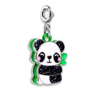 Glitter Panda Charm