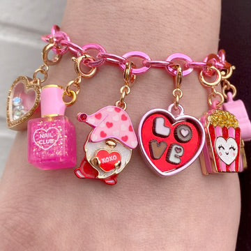 Pink Chain Bracelet