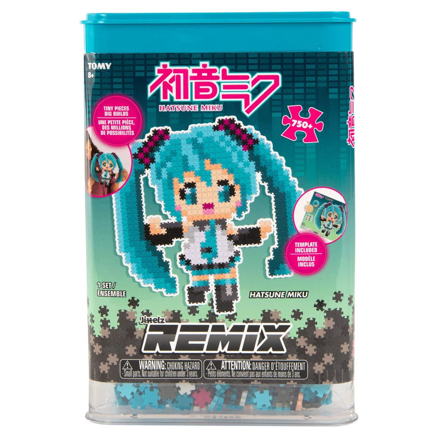 Miki グッズセット Jixelz® Remix – DIY Hatsune Miku Collectible – 750+ Pieces
