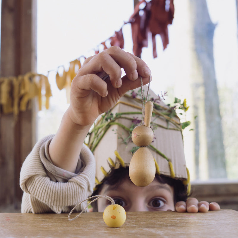 Hop and Peep Hanging Ornaments