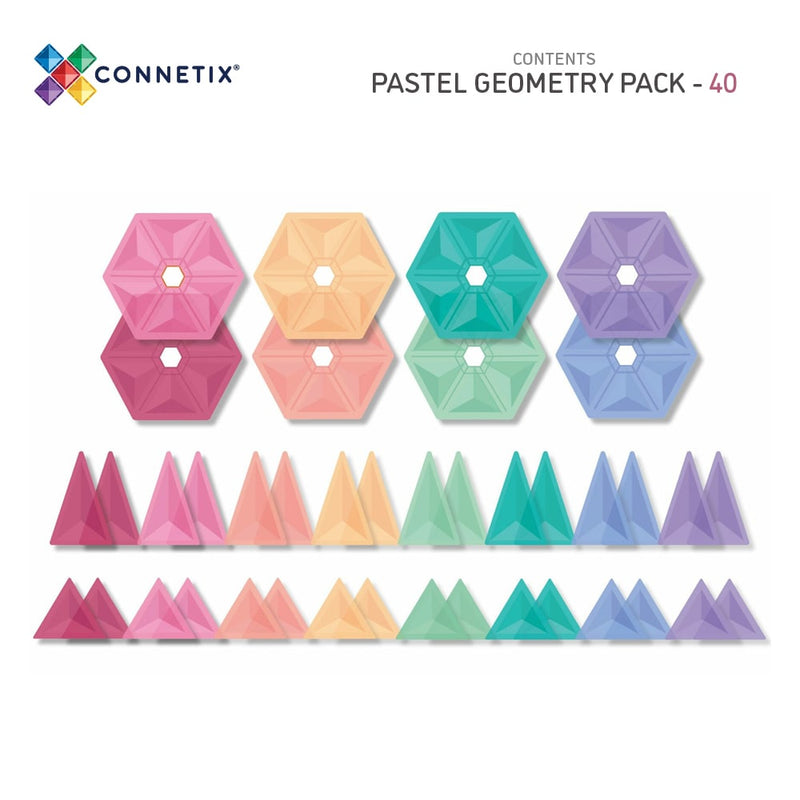 40 pc Pastel Geometry Pack US