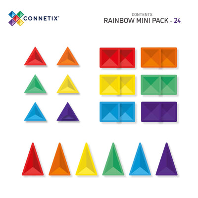 Rainbow Mini Pack 24 pc