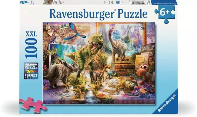 Dinosaur Escape - 100 Piece Puzzle