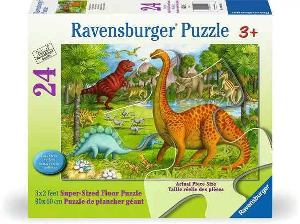 Children’s Jigsaw Puzzle Dinosaur Friends - 24 Pieces Puzzle