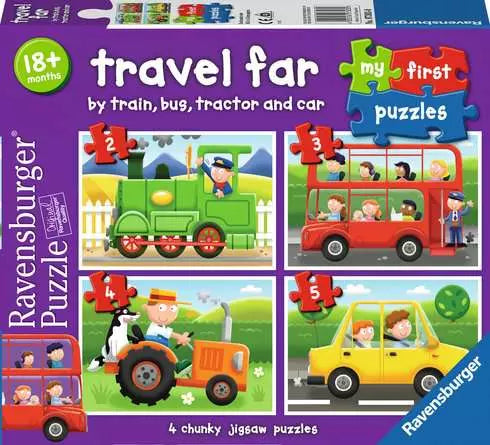 Travel Far - 2 + 3 + 4 + 5 Pieces Puzzle