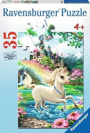 Unicorn Castle - 35 Pieces Puzzle