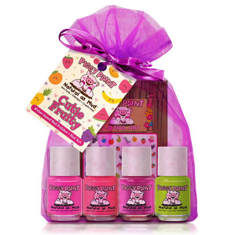 Cutie Fruity Gift Set - Kids Non-toxic Nail Polish