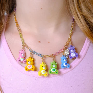 Gold Share Care Bear Charm