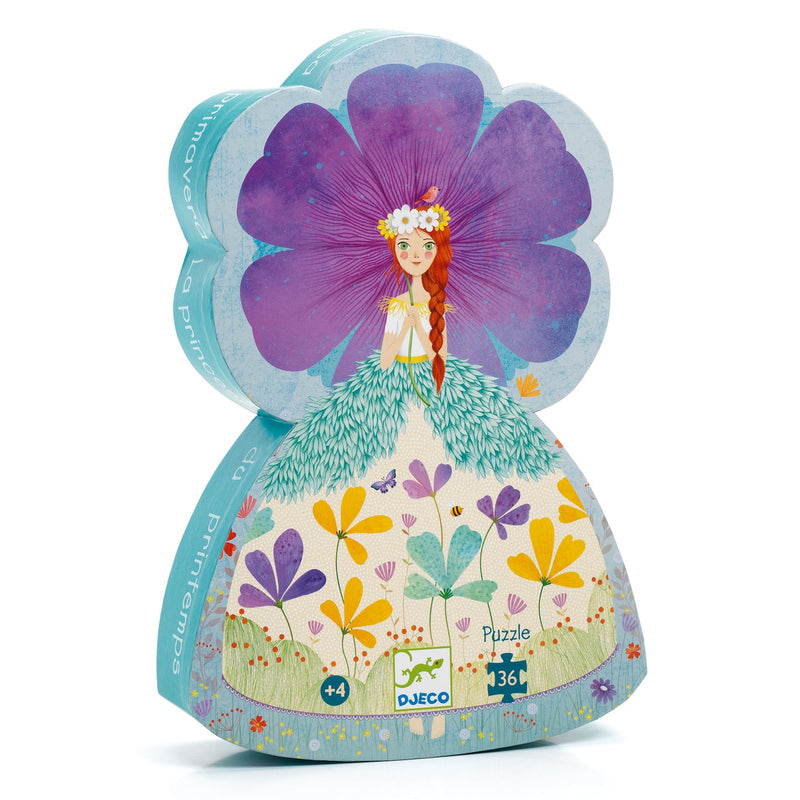 The Princess of Spring 36pc Silhouette Jigsaw Puzzle